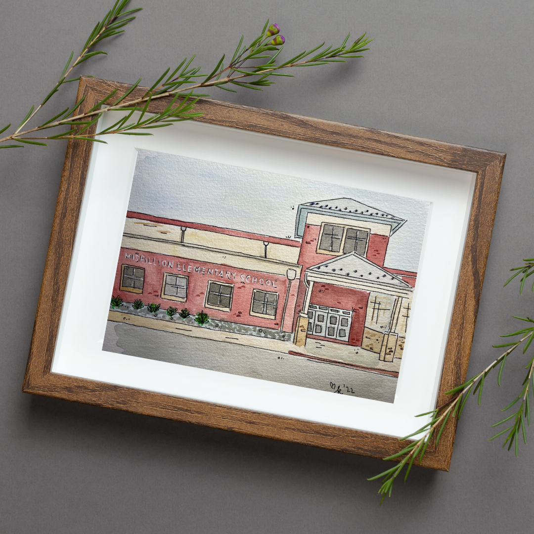 Mispillion Elementary School Print