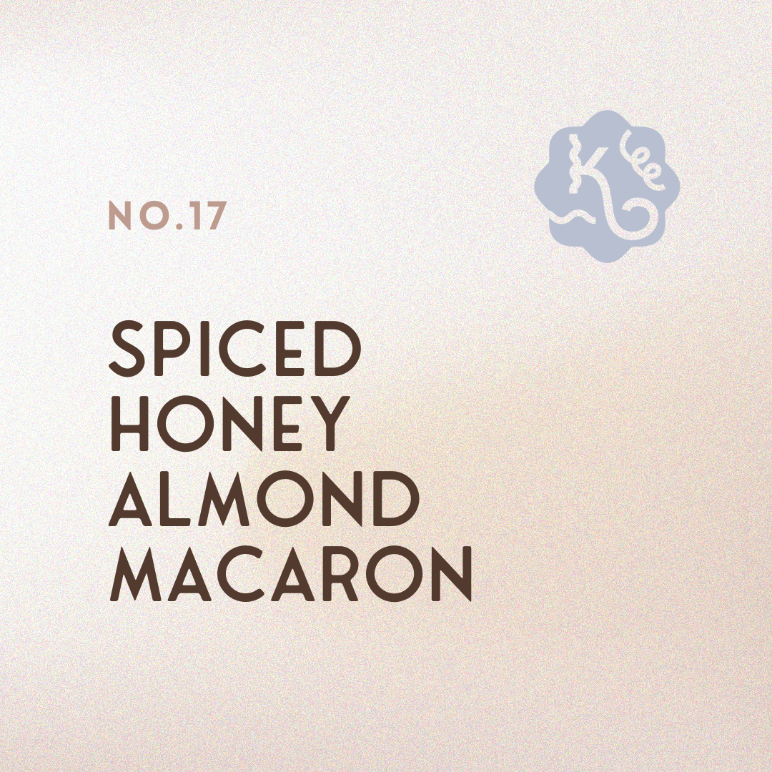 Mini Spiced Honey Almond Macaron Candle