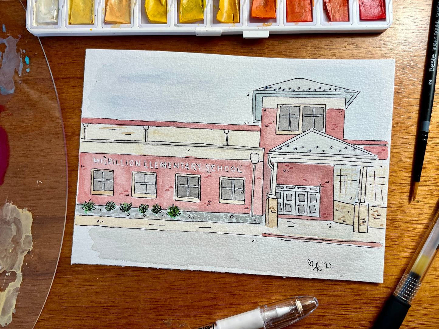 Mispillion Elementary School Print