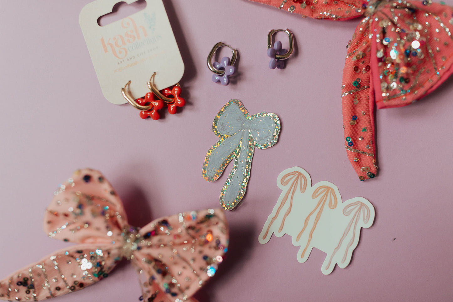 Trio Bow Sticker