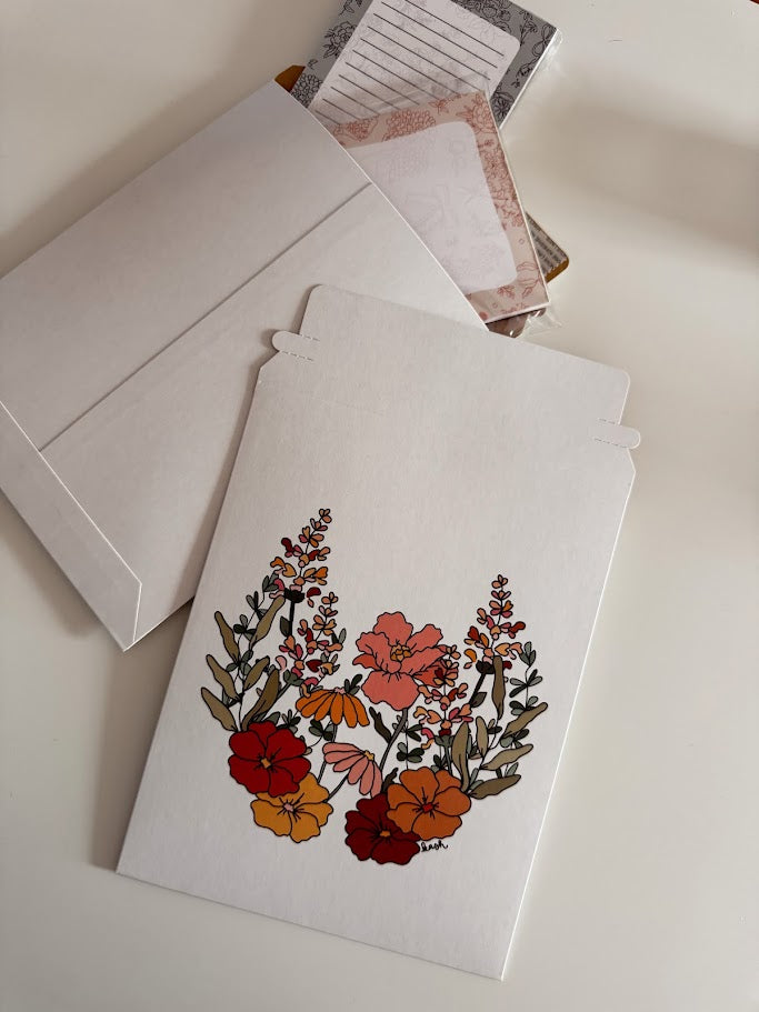 Wild Flower Flat Mailer