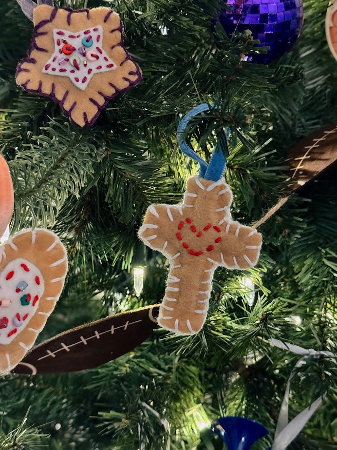 Faith Felt Ornament
