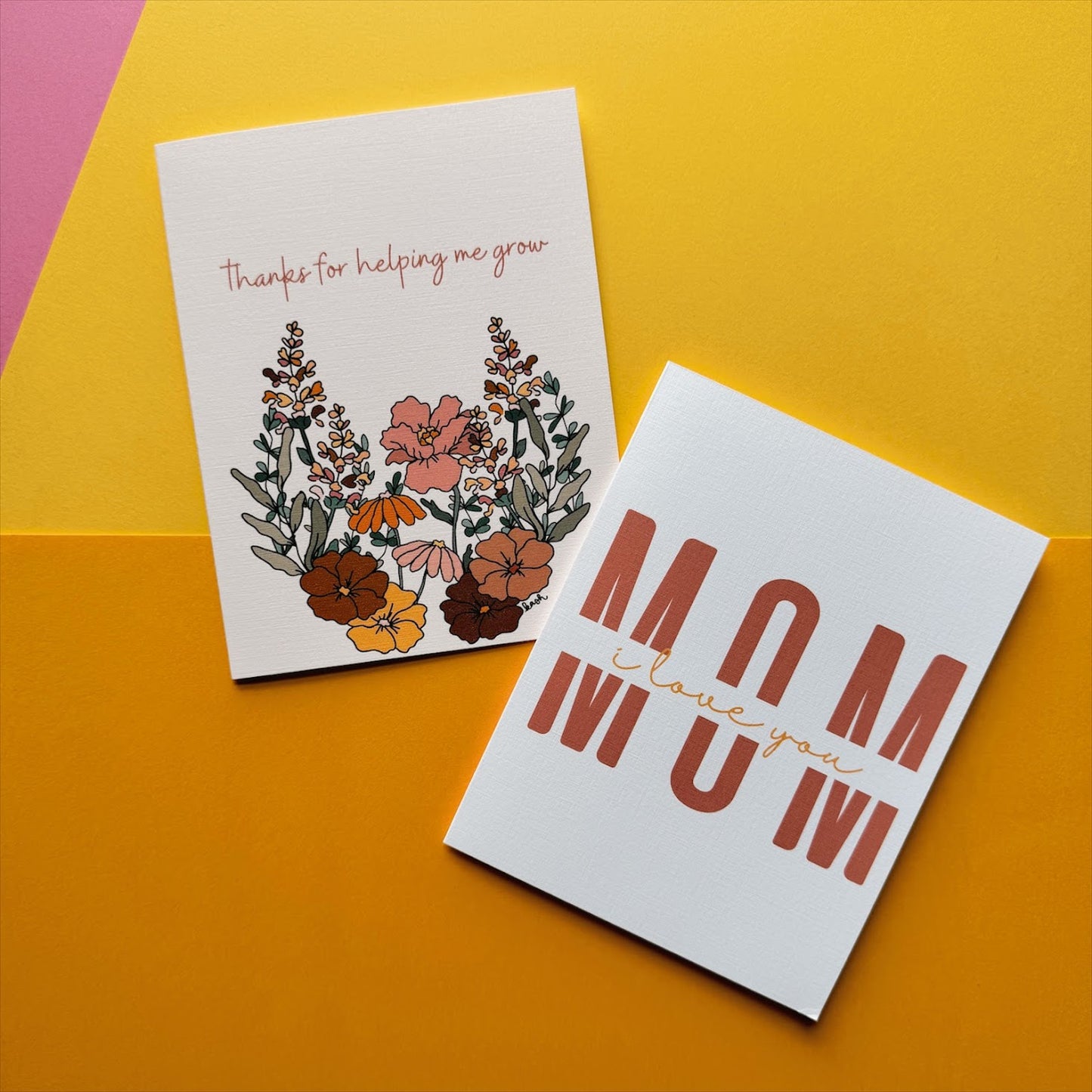 Thanks for Helping me Grow Card