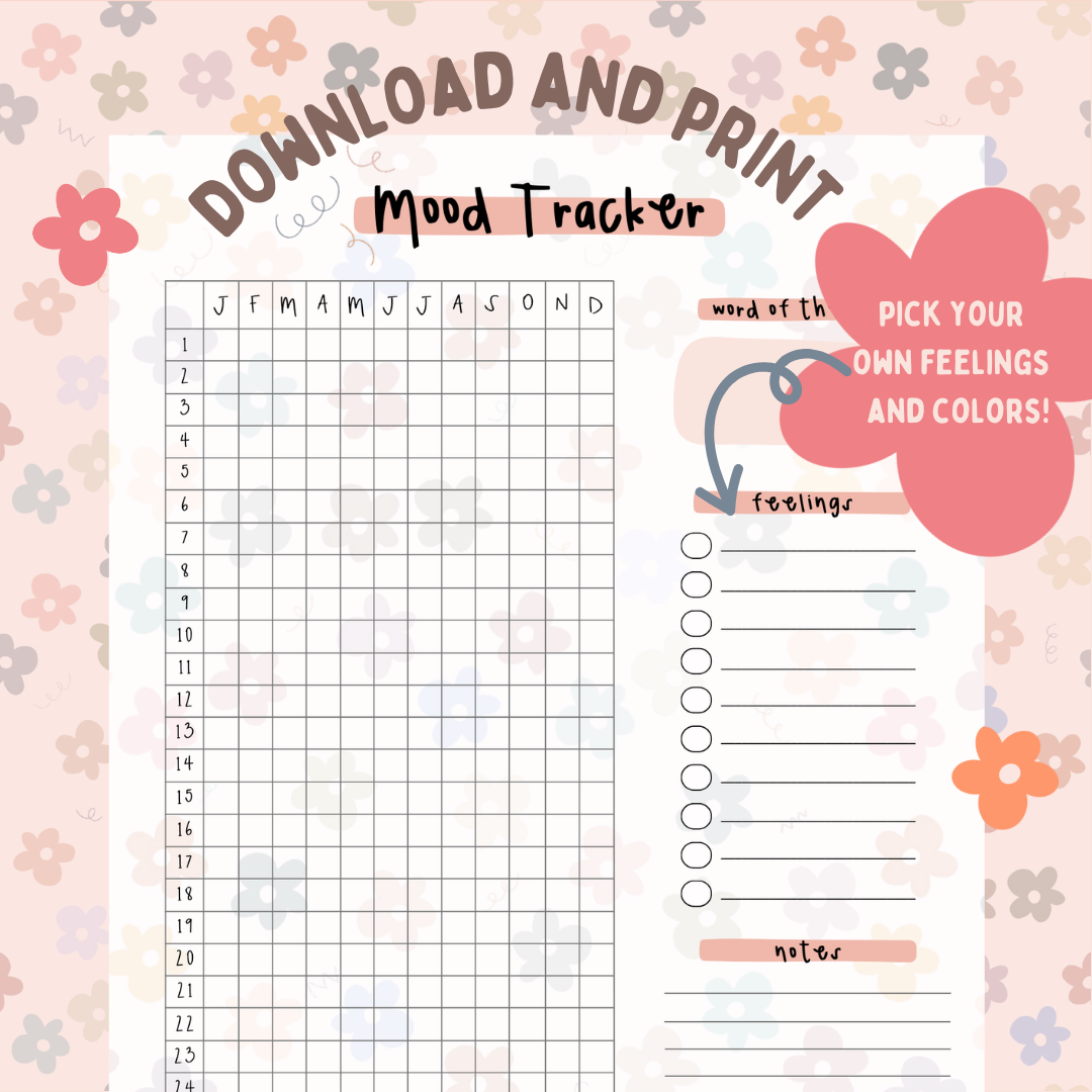 Floral Mood Tracker (Download)