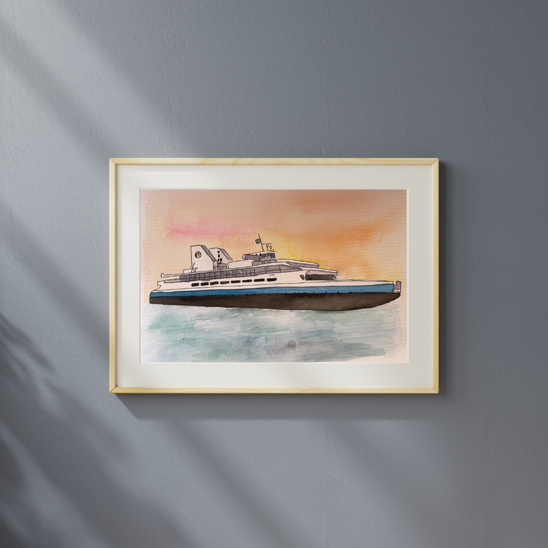 Cape May-Lewes Ferry Print