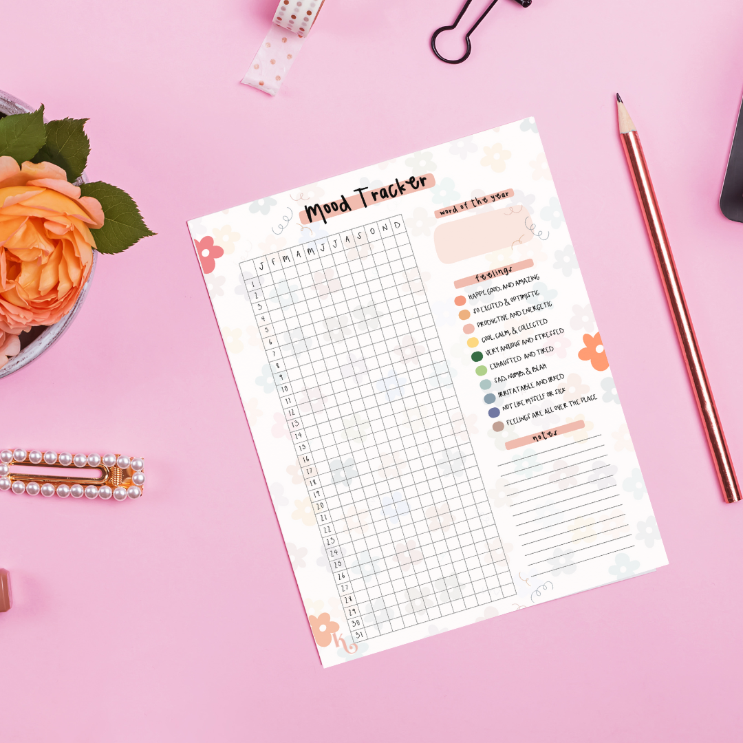 Floral Mood Tracker (Download)