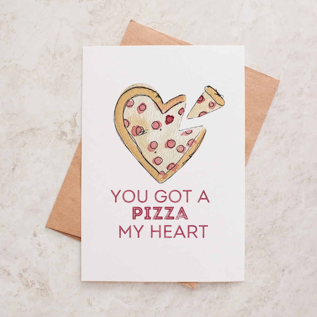 PIZZA my Heart Card