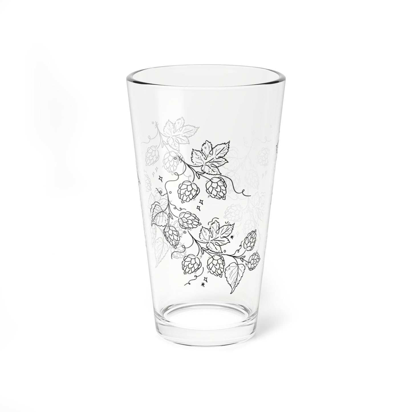 Hops Vine Pint Glass