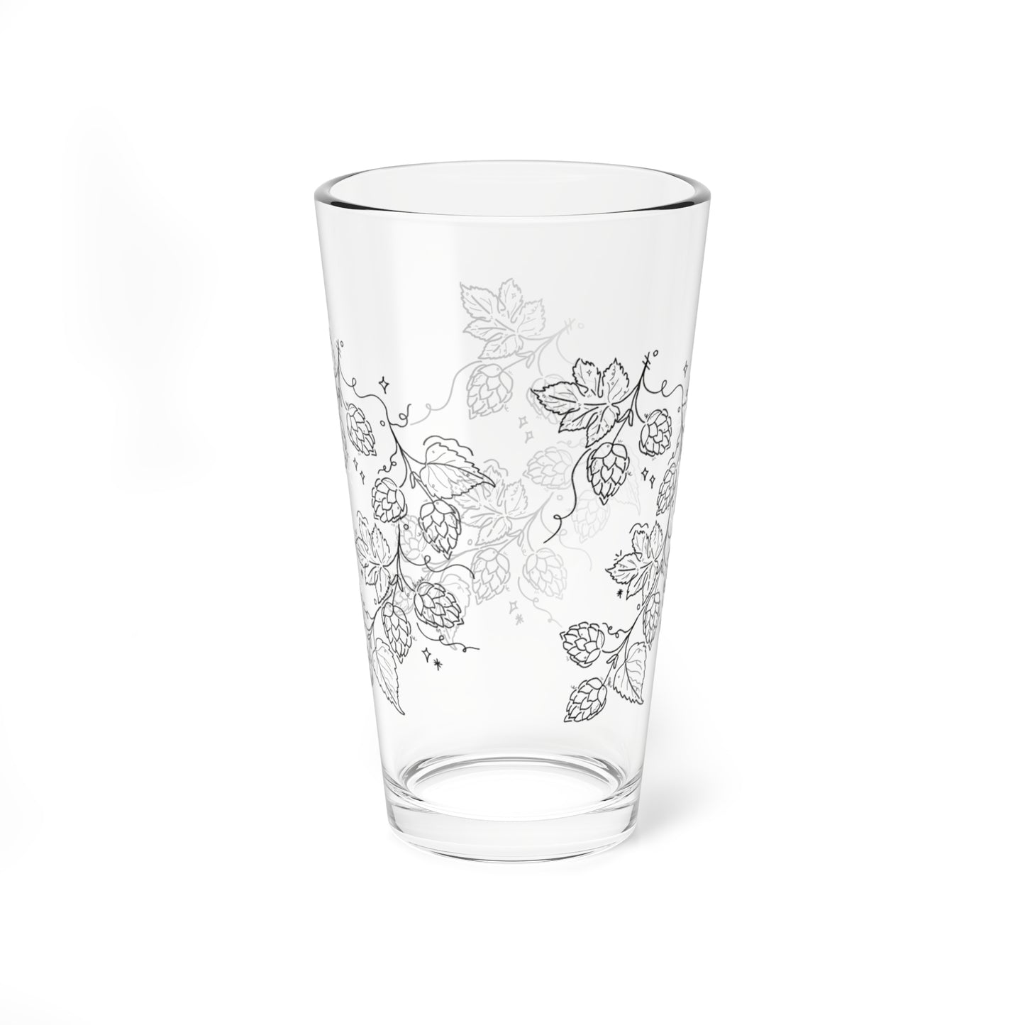 Hops Vine Pint Glass