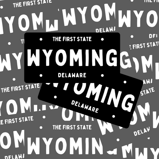 WYOMING Sticker