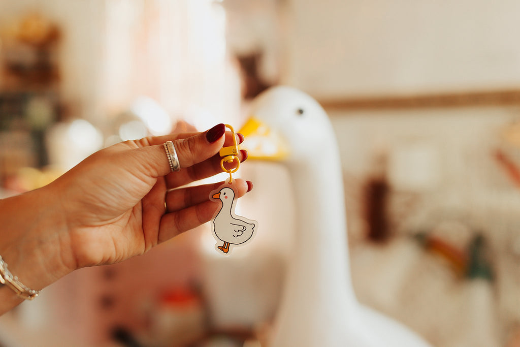 Goose Keychain
