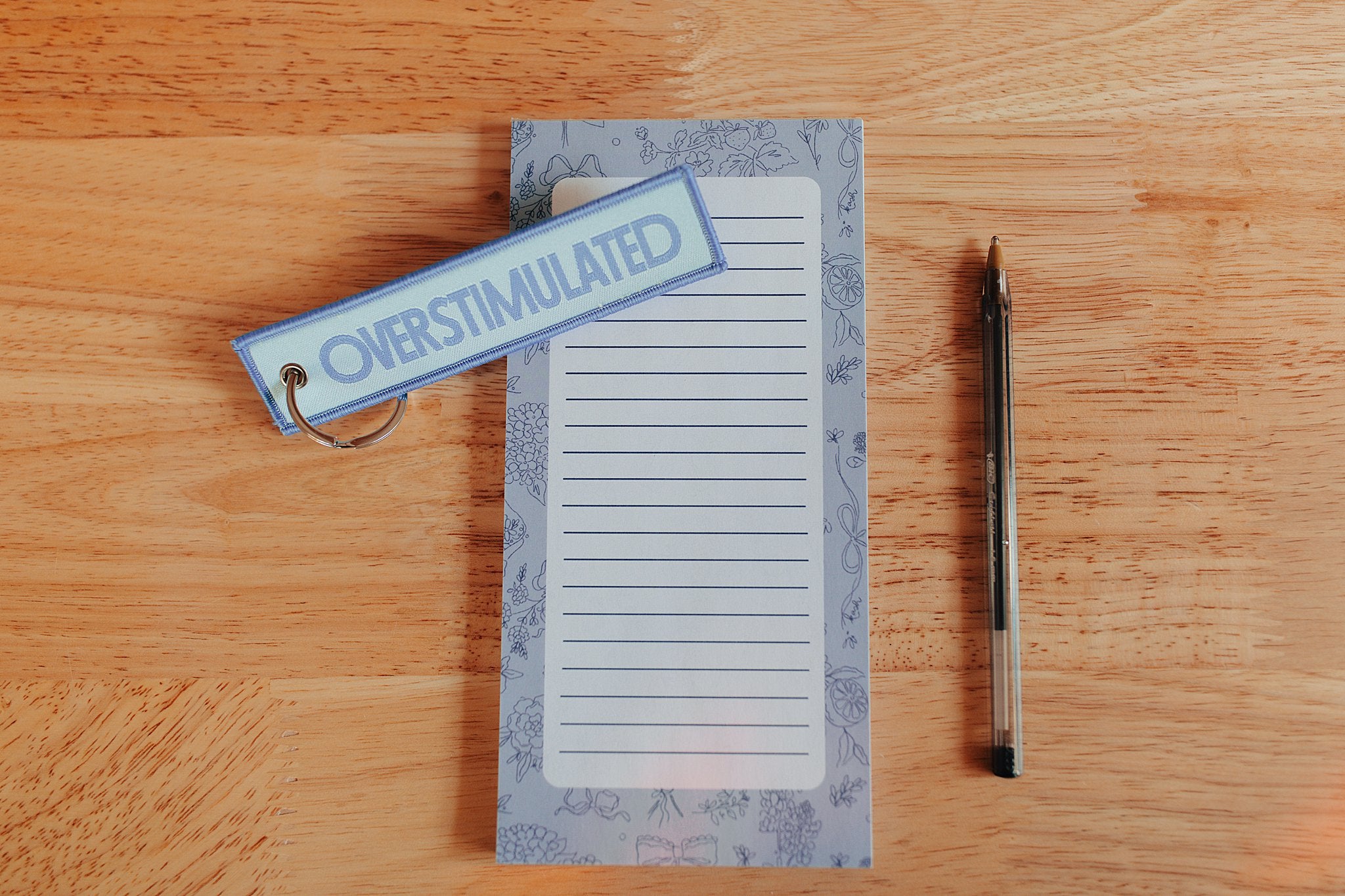 Coquette Long Notepad