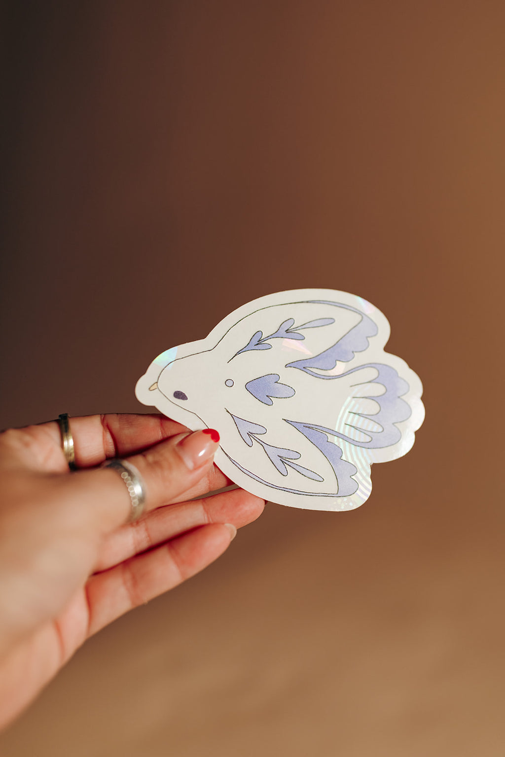 Dove Suncatcher Sticker | Window Cling