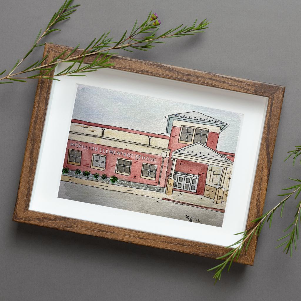 Mispillion Elementary School Print