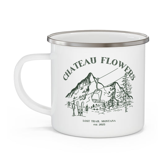 Flowers Camping Mug