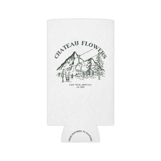 Chateau Flowers Can Cooler (2 sizes)