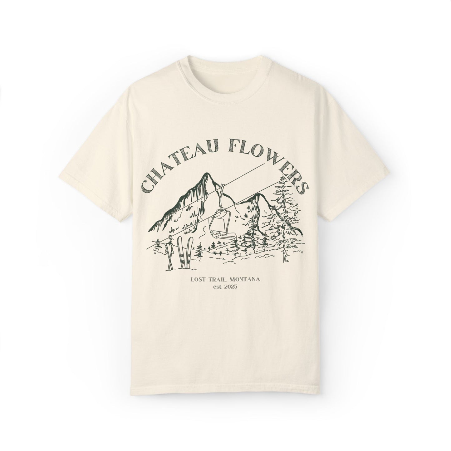 Chateau Flowers Unisex Tee