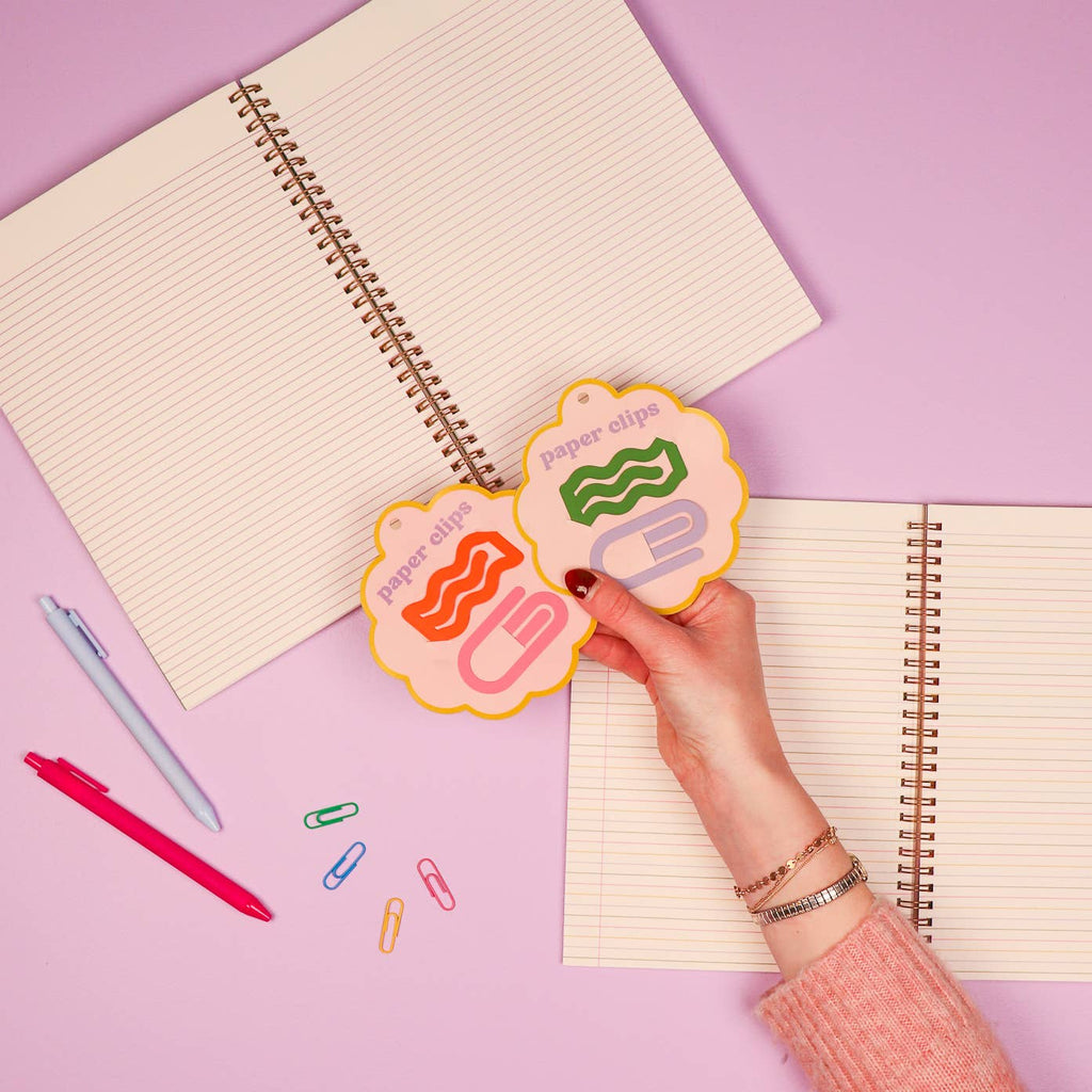 Paper Clips Bookmarks | Jumbo Junk Journal Clip (2 colors)