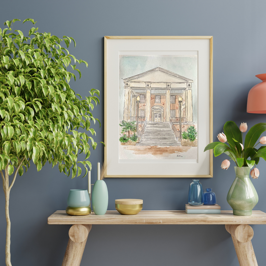 Cannon Hall Print