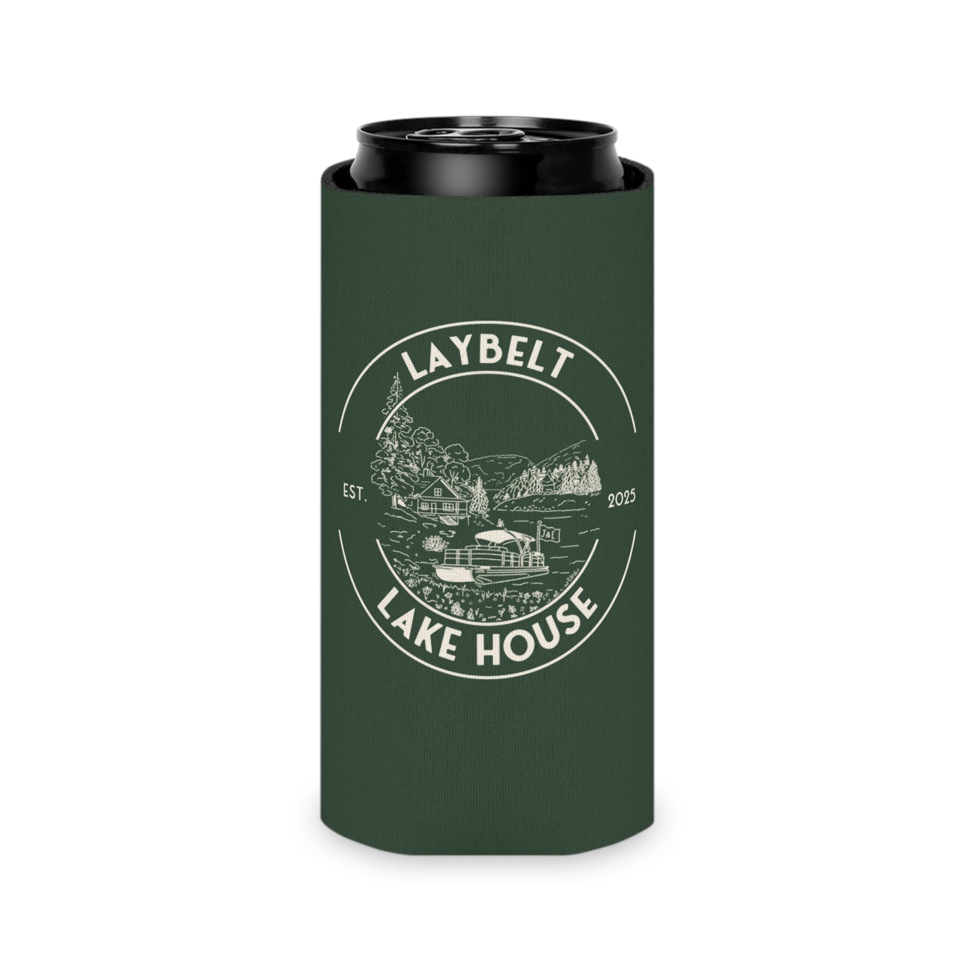 Laybelt Green Can Cooler (2 sizes)
