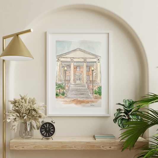 Cannon Hall Print