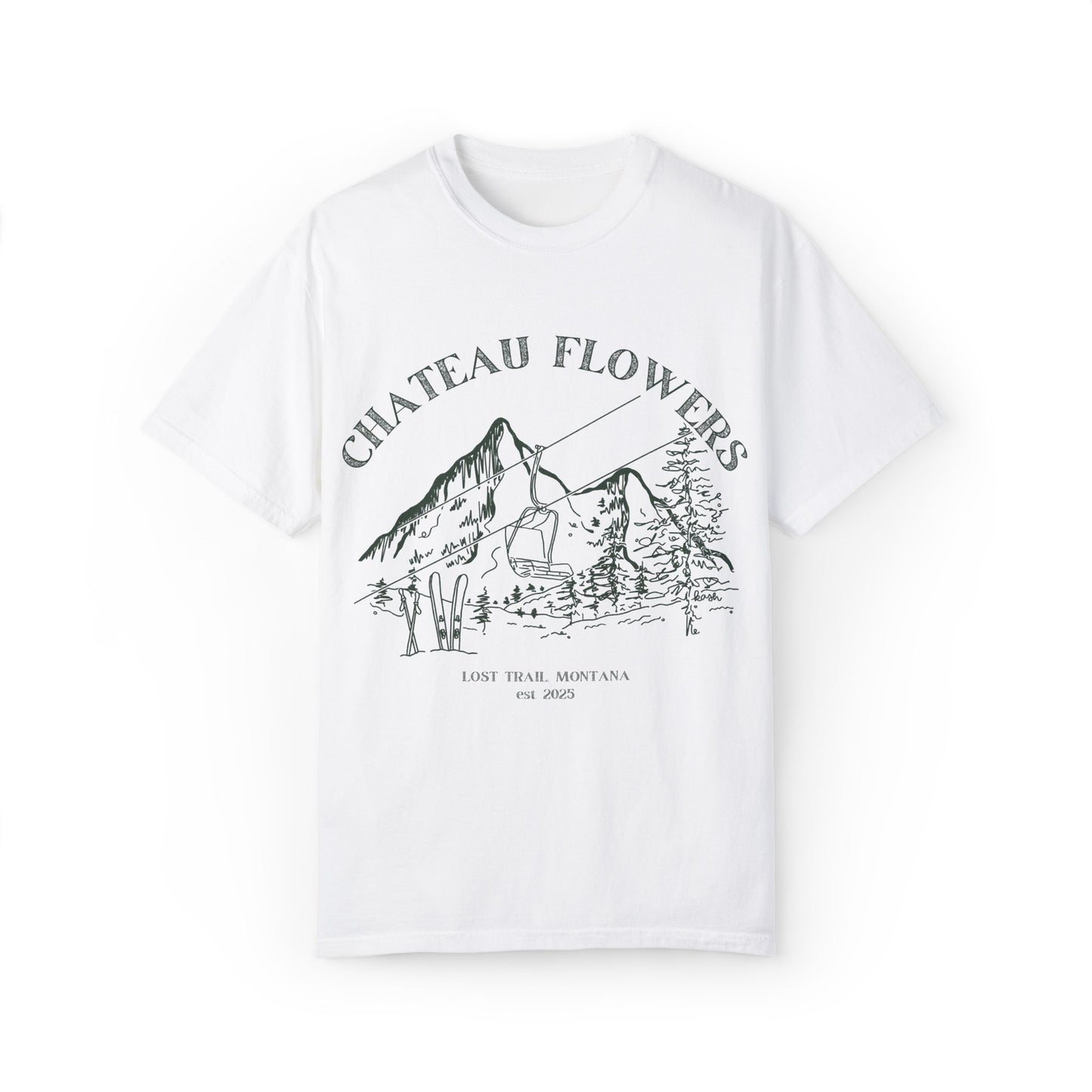 Chateau Flowers Unisex Tee