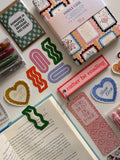 Paper Clips Bookmarks | Jumbo Junk Journal Clip (2 colors)