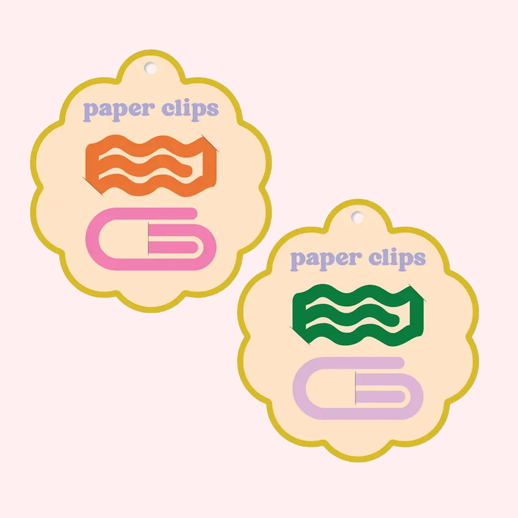 Paper Clips Bookmarks | Jumbo Junk Journal Clip (2 colors)