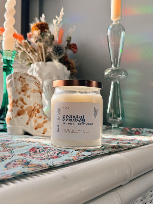 Coastal Cowboy Candle: Sea Mist + Driftwood