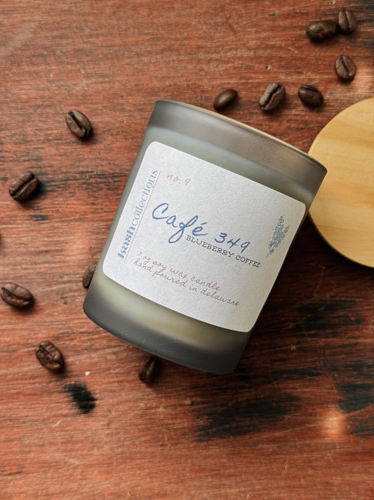 Café 349: Blueberry Coffee Candle