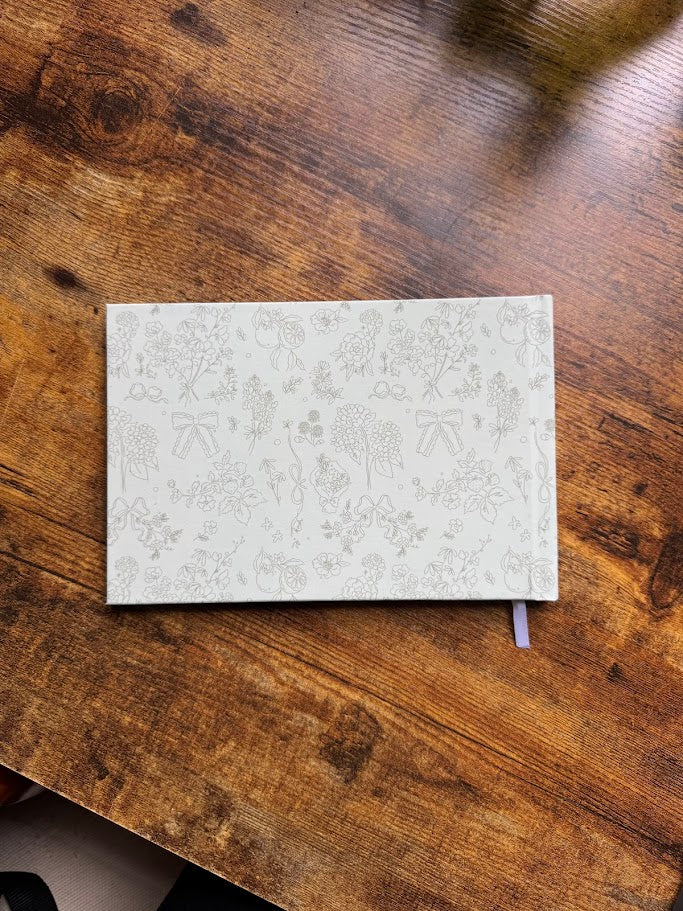 Matcha Green Guest Book (Personalized)