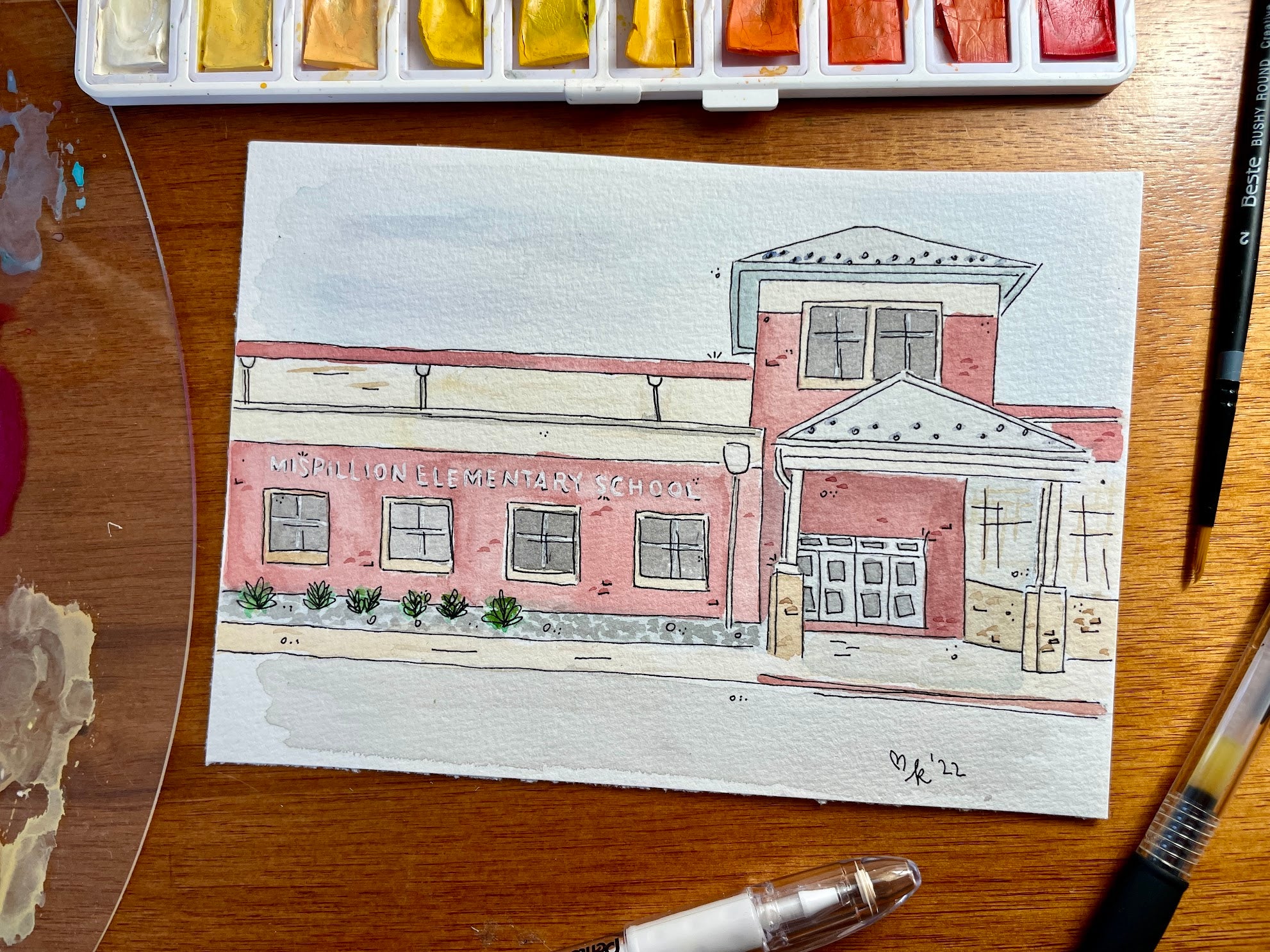 Mispillion Elementary School Print