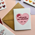 Will U be my Valentine Card