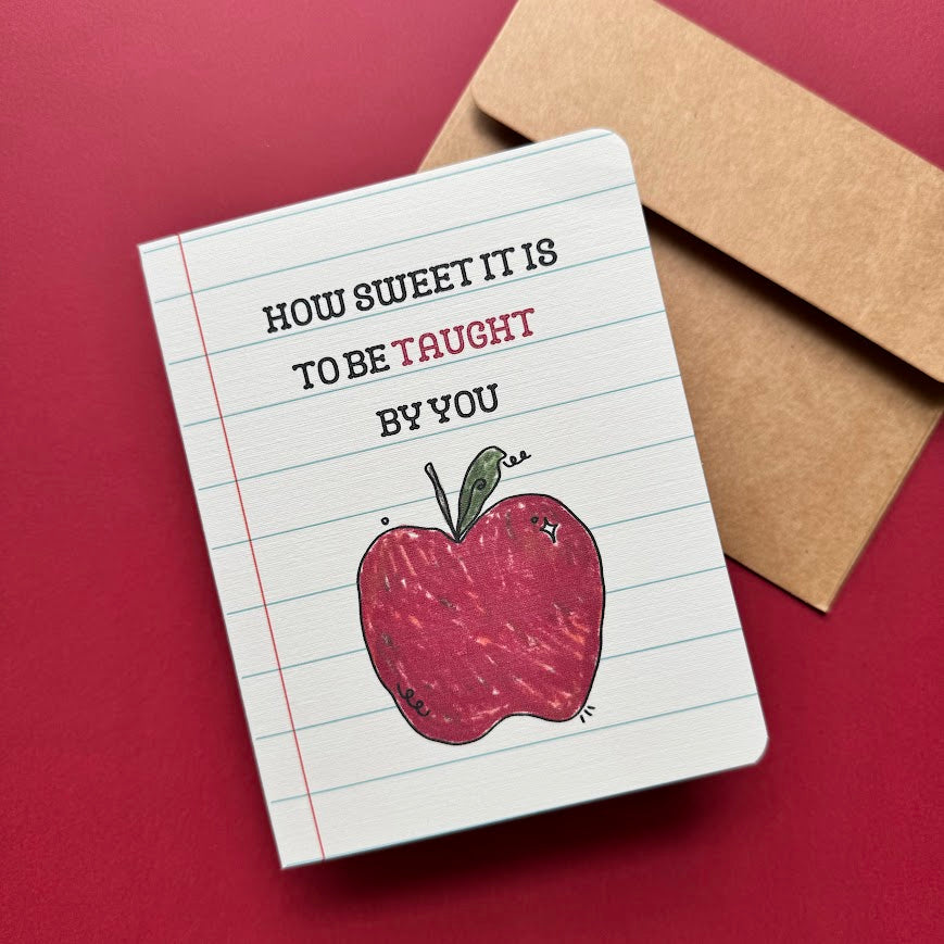 Sweet Teacher Card