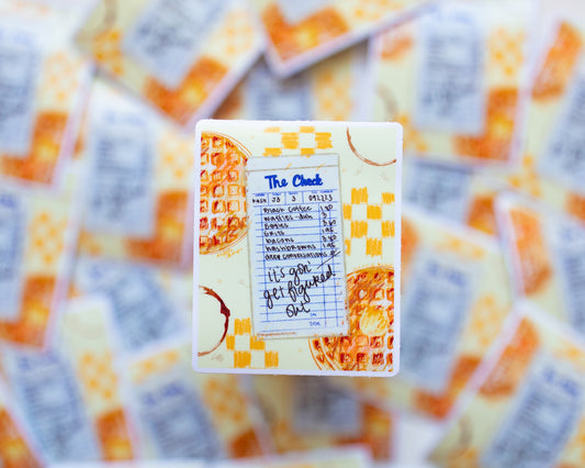 Waffle House Jo Bros Sticker