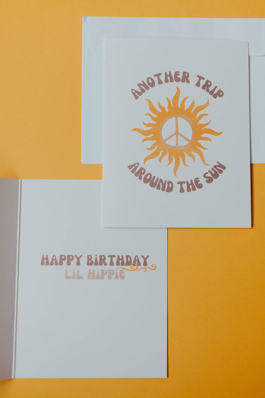 Around the Sun Birthday Card