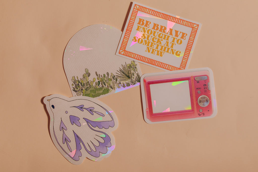 Digital Camera Suncatcher Sticker | Window Cling