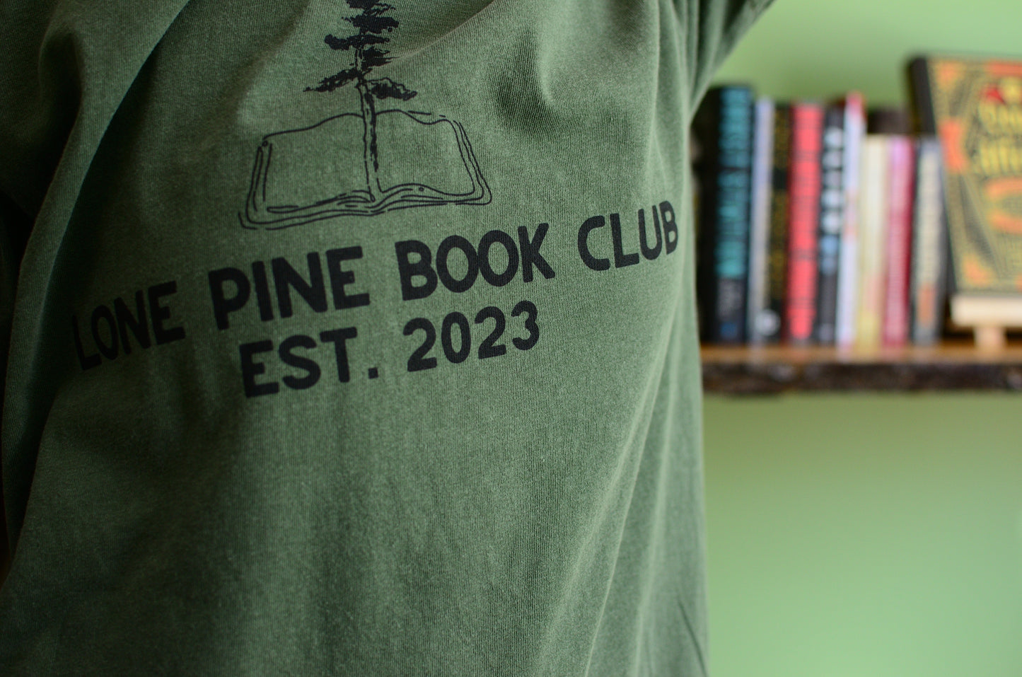 Lone Pine Book Club Tee