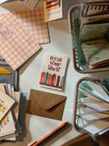 Mini Treat ur Bookshelf Note Card
