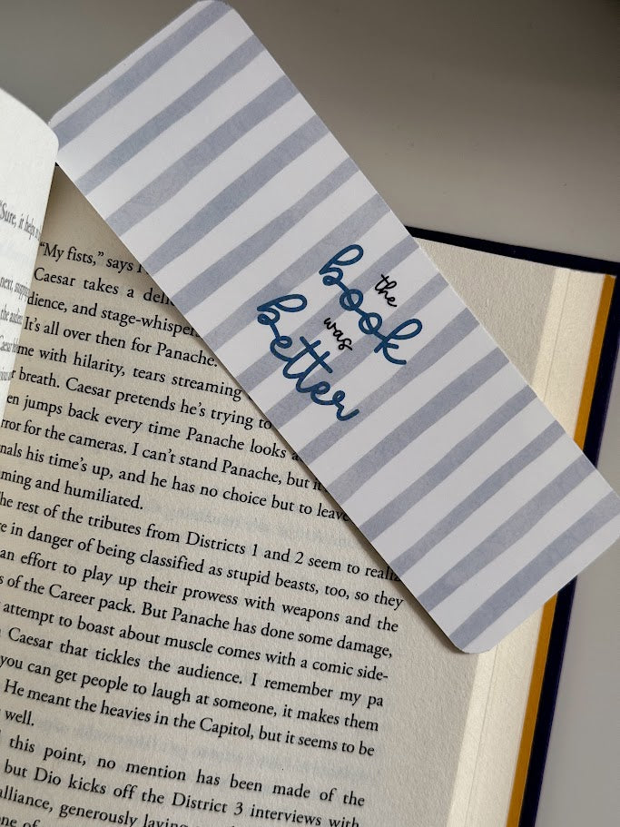 Book was Better Bookmark