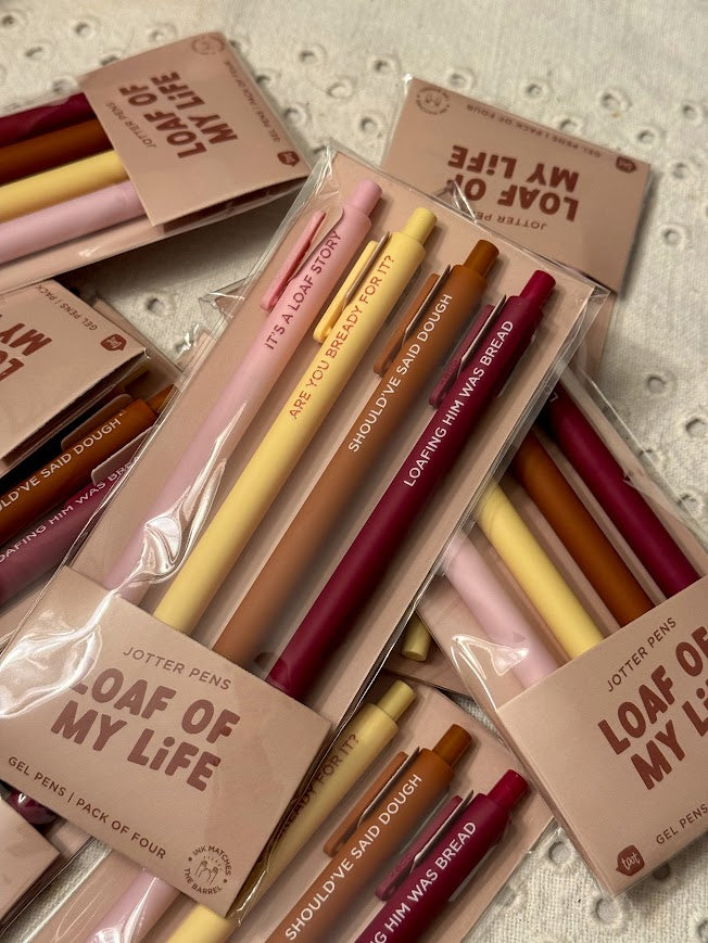 Loaf of My Life Pen: Set of 4 | Swiftie Jotter