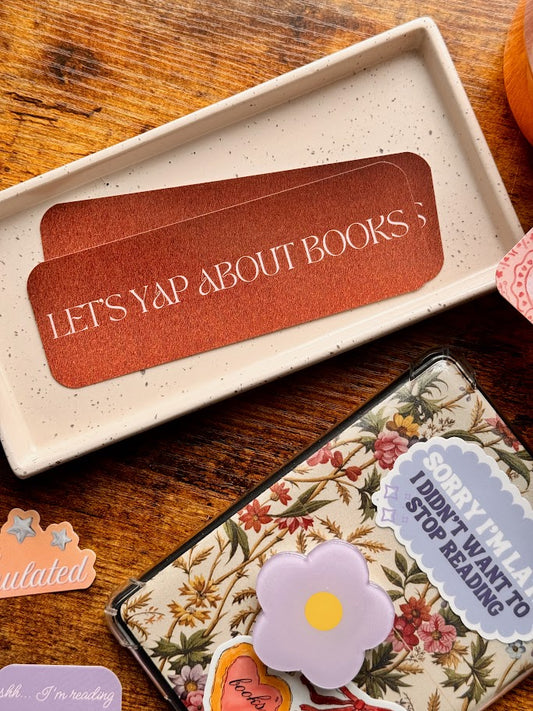 Let's Yap About Books Bookmark