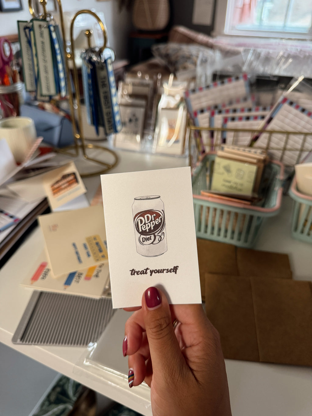 Mini Diet Dr. P Treat Note Card
