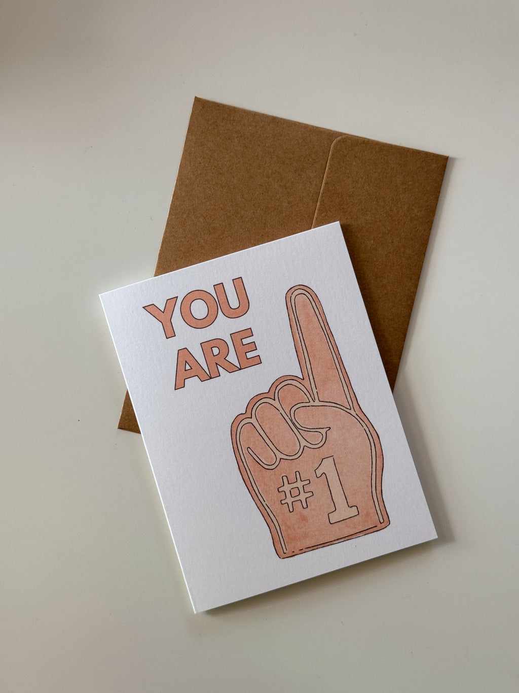 You Are #1 Card