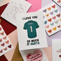 Love u so much, it HURTS Card