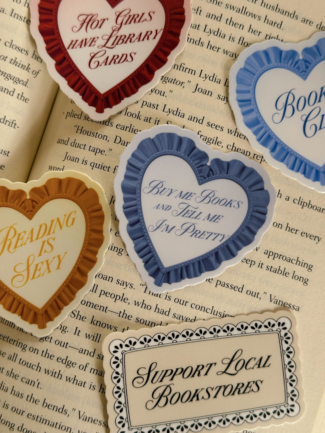 Buy Me Books, Tell Me I'm Pretty Sticker