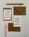 Mini Good Luck Note Card