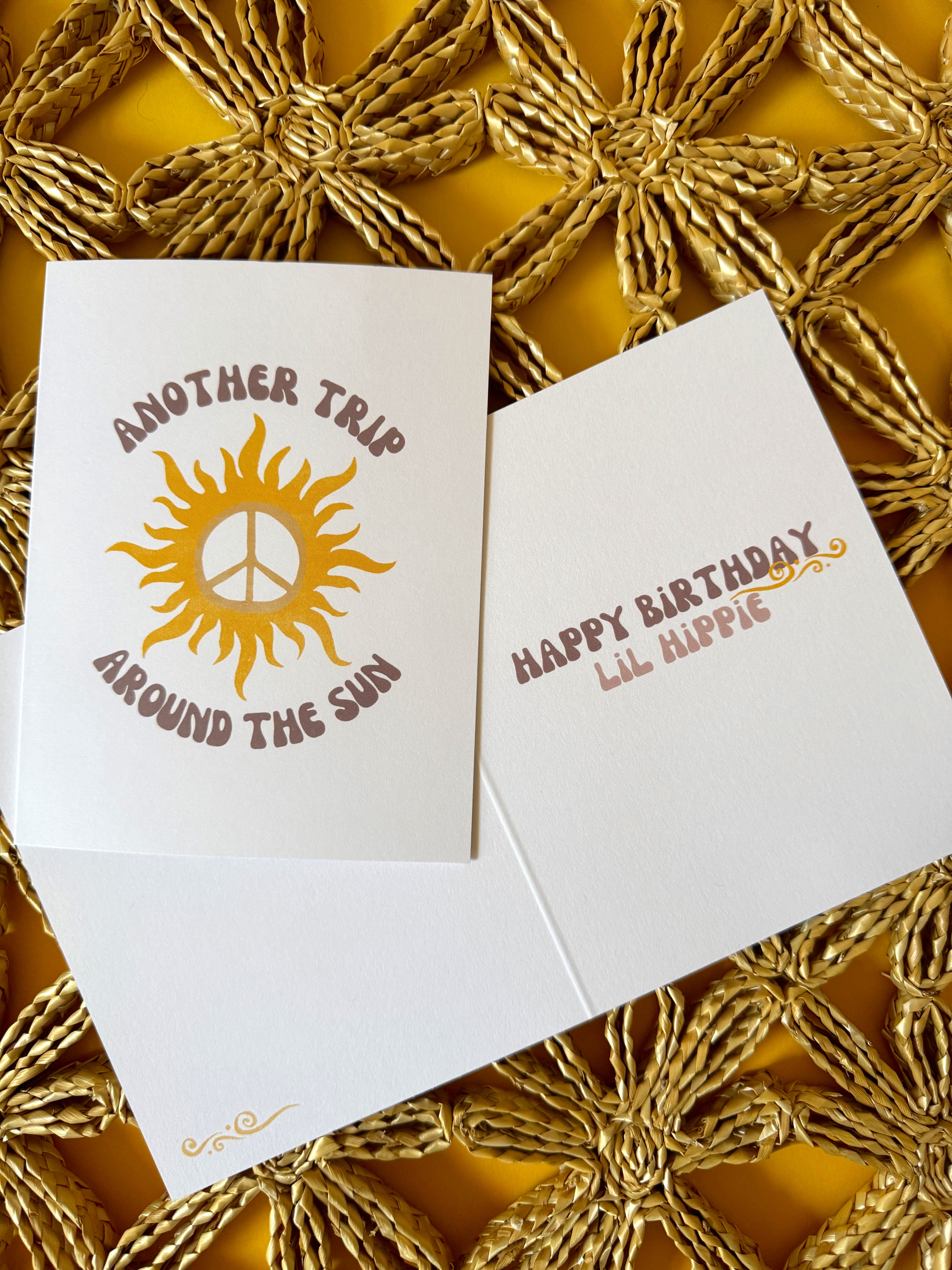 Around the Sun Birthday Card