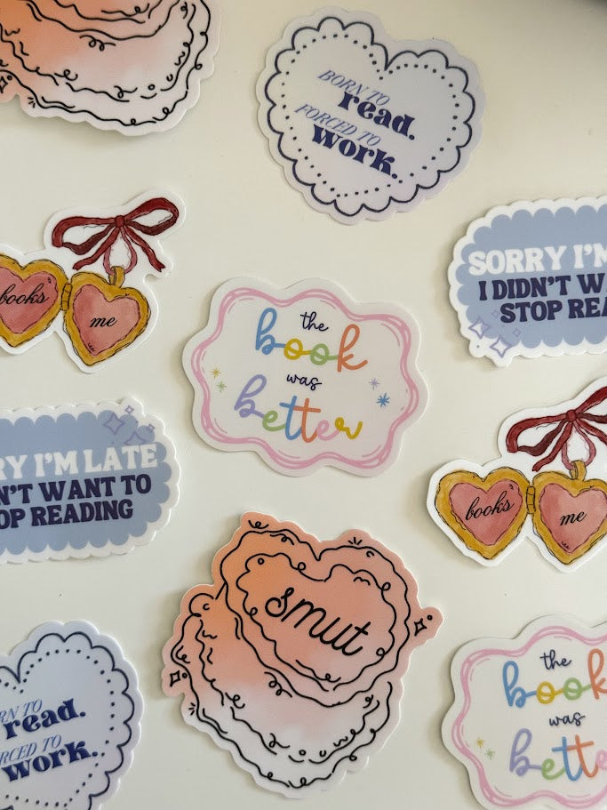 Book was Better Sticker