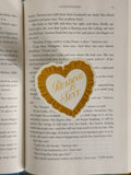 Reading is Sexy Ruffle Heart Sticker
